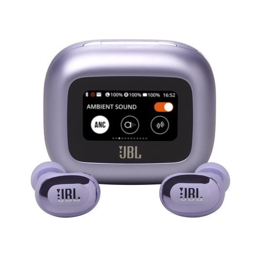 JBL Live Buds 3 - Purple - True wireless noise-cancelling bud-type earbuds - Hero